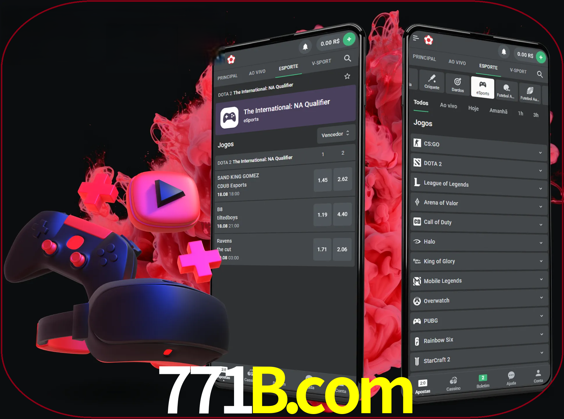 Para ter a aplicação móvel 771b no seu smartphone, basta descarregar o ficheiro apk e seguir as instruções.