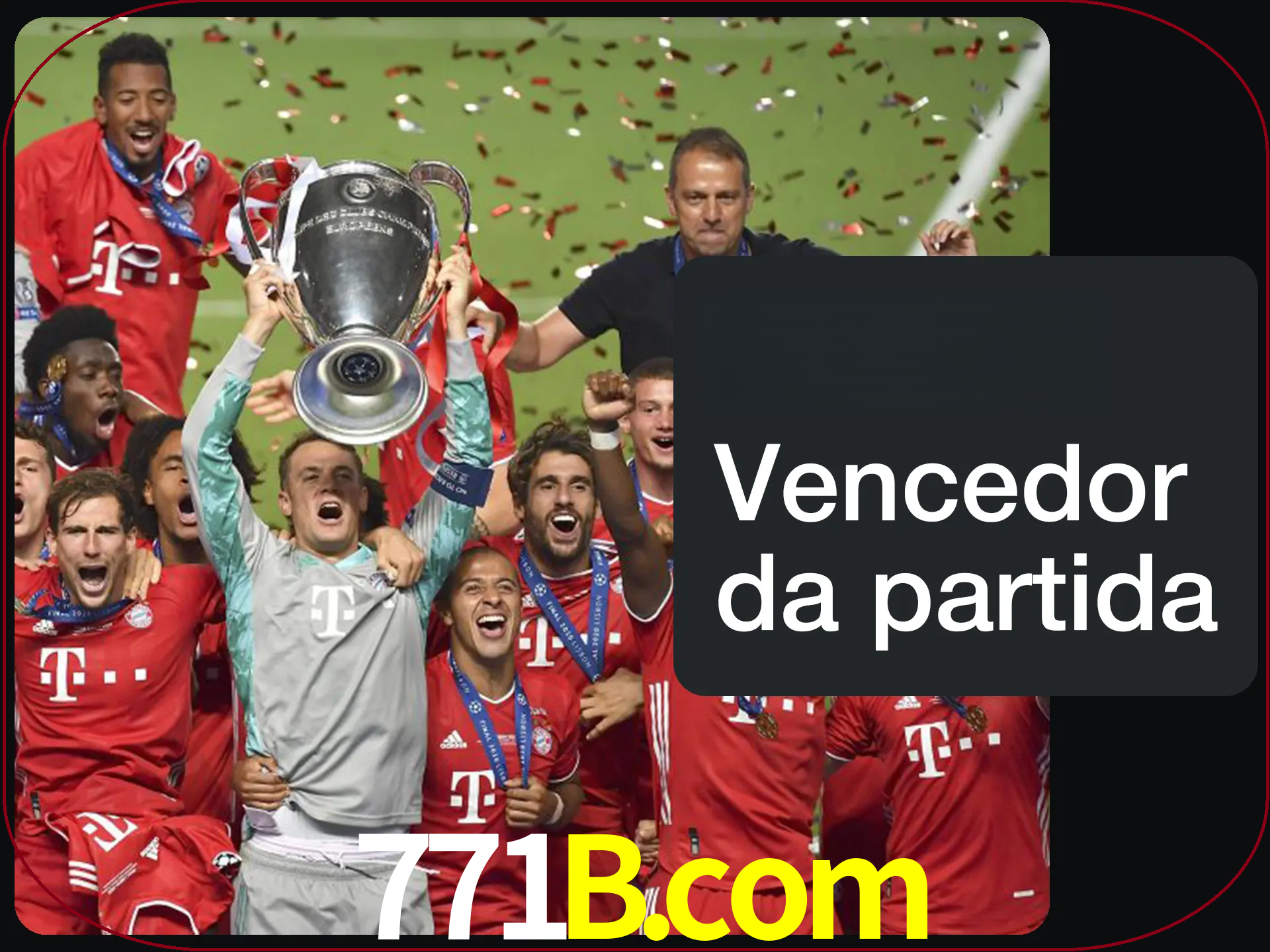 Aposte no vencedor e ganhe uma grande quantia de dinheiro.